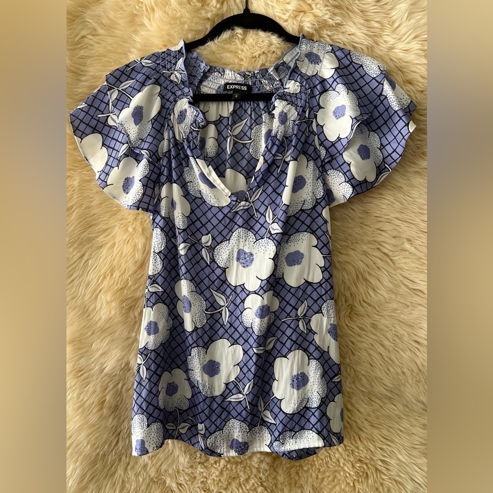 Express Floral Blouse.